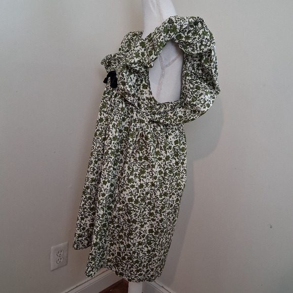 O.P.T Moda Didi Dress in Green Floral Size Large NWT - Picture 3 of 12